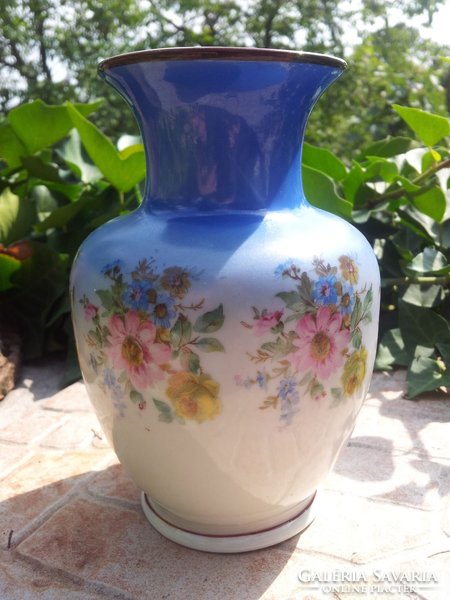 Old rosy raven house vase, 20 cm