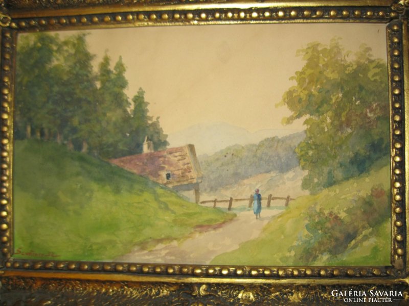 Szvetenay György báró , festmény eladó