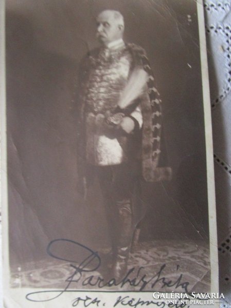 Orthodox photo of Senator Béla Barabás dedicated photo