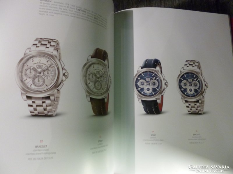 Carl f. Bucherer: Swiss watch catalog for collectors