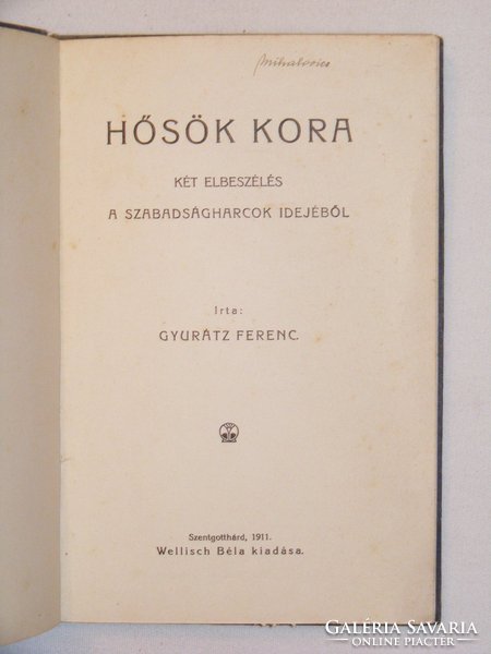 Gyurátz Ferenc - HŐSÖK KORA.