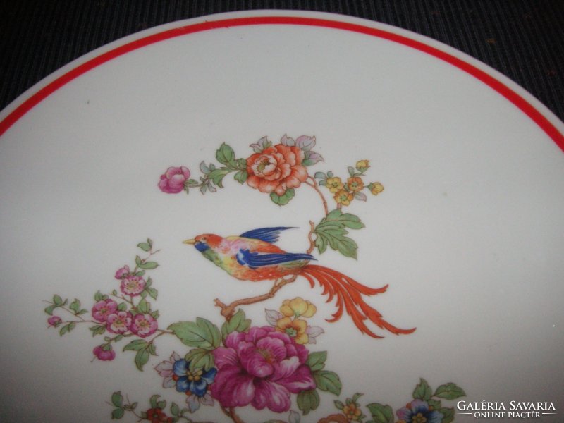 Zsolnay paradicsom madaras fali  tányér , 18  cm