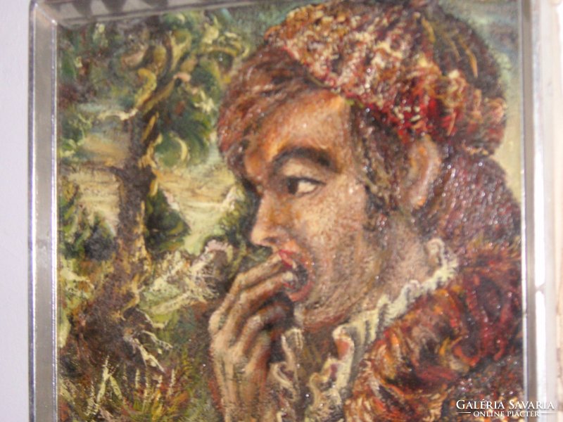 The work of the late Pécs painter Tamás Molnár, oil on canvas