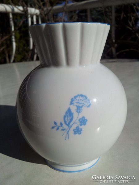 Antique floral Zsolnay vase