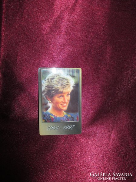 Diana Hercegnő emlék telefonkártya-gyűjtemény
