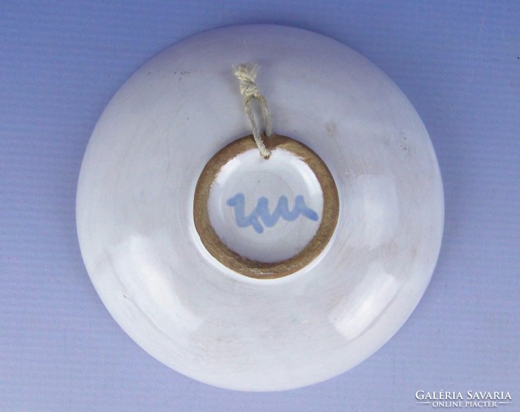 0E508 KRAJTSOVITS iparművészeti kerámia tál pár