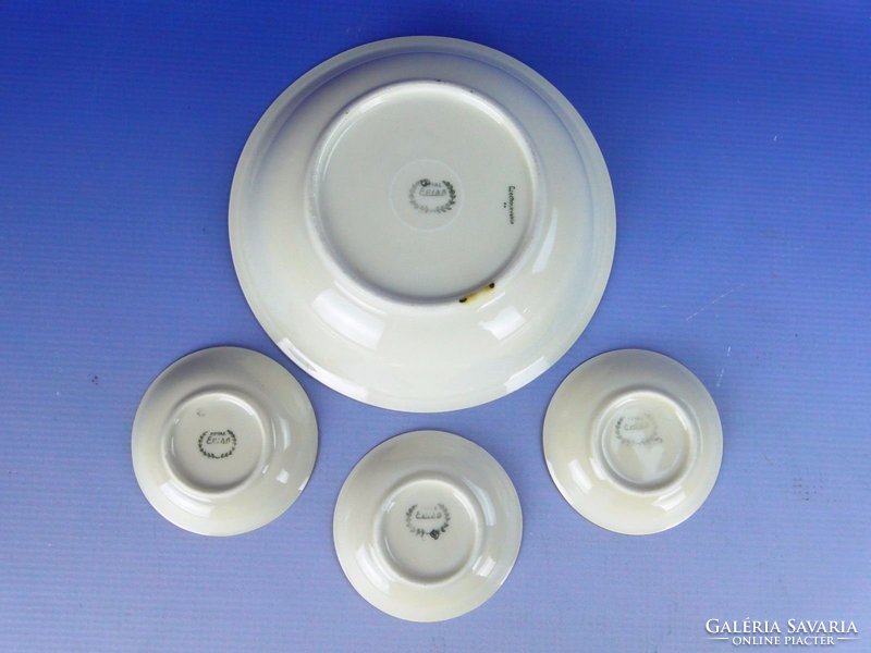 0E599 Régi EPIAG porcelán tányér készlet