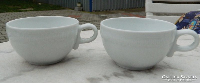 Hutschenreuther német teás csésze pár - plasztikus mintával