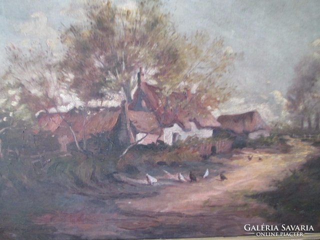 Mayer Alajos 1878-1953  EREDETI olaj festménye