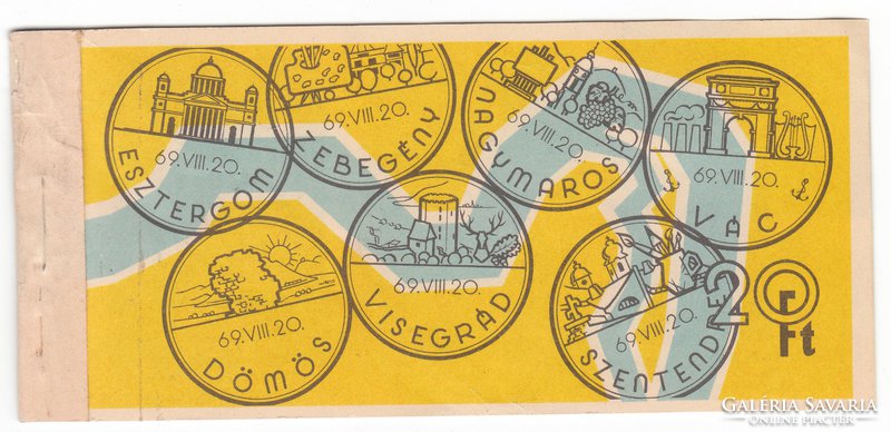1969.magyar bélyegfüzet és levélzárók.