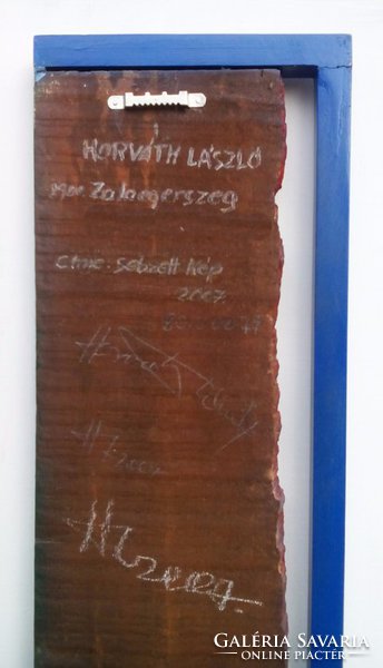 Sculptor László Horváth (1951-): wounded image