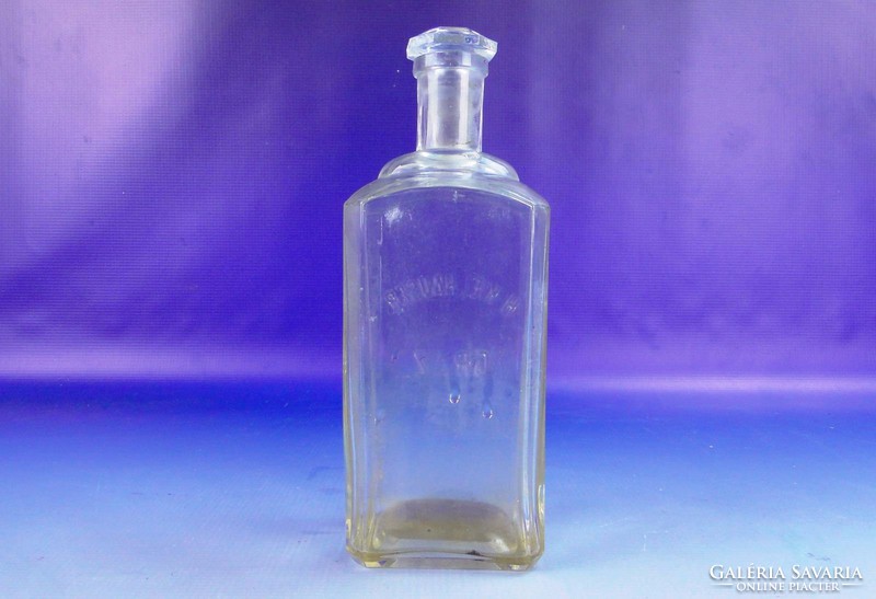 0F663 Antik osztrák gyógyszertári patika üveg