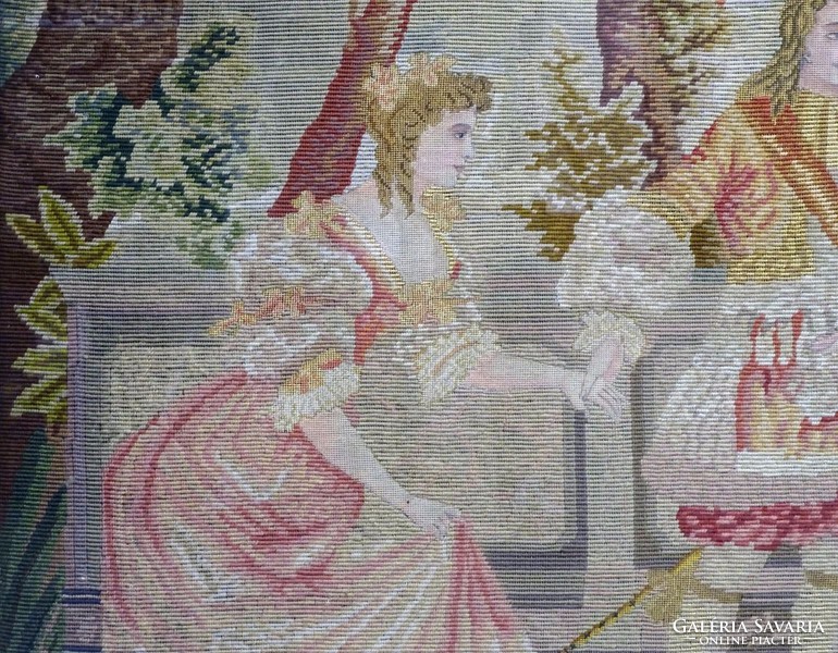 0F014 antique huge size tapestry