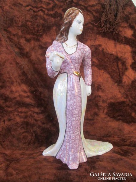 Very beautiful, old baroque cloth porcelain