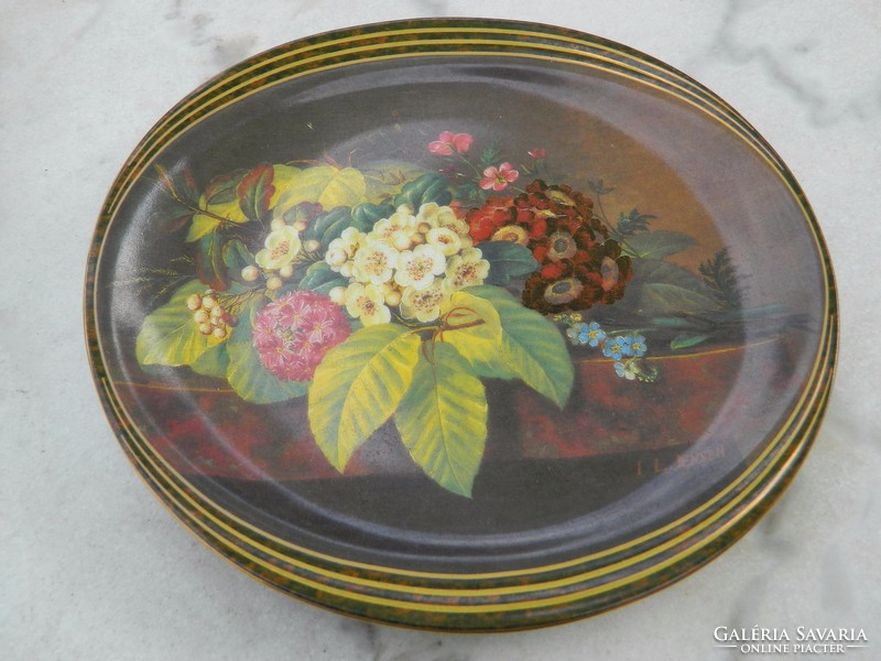 Bradex oval decorative plate limited edition johan laurentz jen