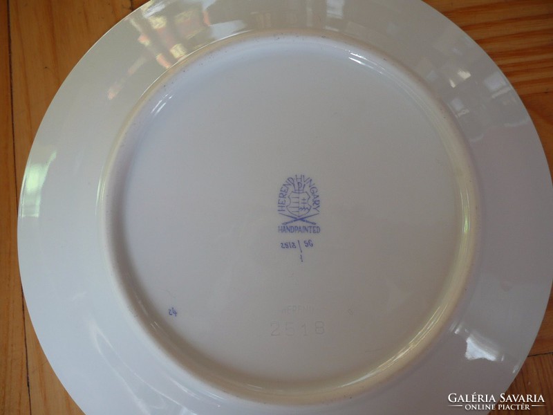 Herendi Song (SG) mintás tányér, új fénykép