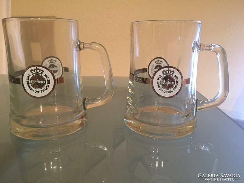 Glass beer mugs 6 pieces 0.4l