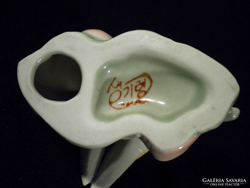 R142 Régi porcelán jelzett cinkepár