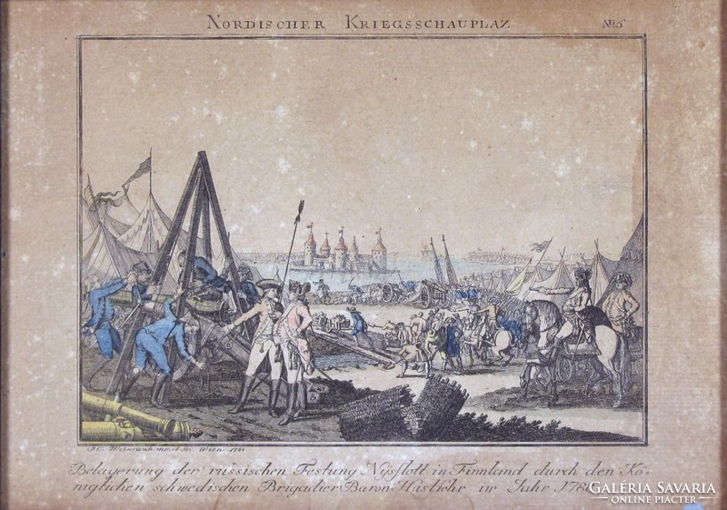 J. R. Weinrauch : "Nordischer Kriegschauplaz 1788