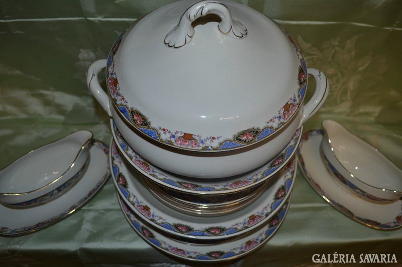 140 years old! Sarreguemines French 6 grains. Porcelain tableware!