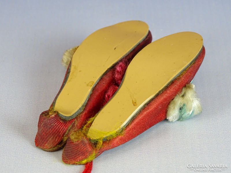 0J014 Régi mini szegedi papucs cipész mestermunka