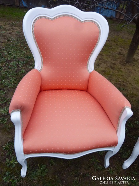  1 db restaurált neobarokk fotel