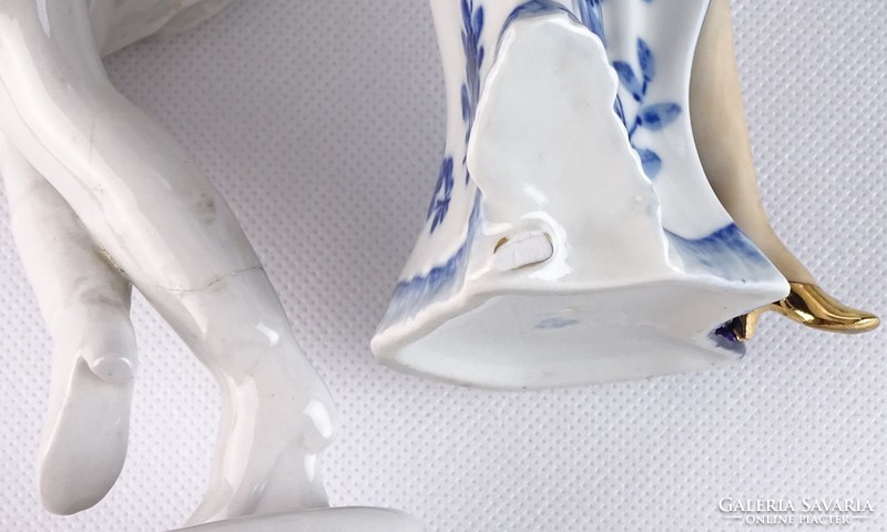 0K129 Régi márkás vegyes porcelán csomag 12 darab