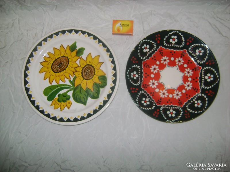 Old granite wall plate - one piece! - Only the red pattern