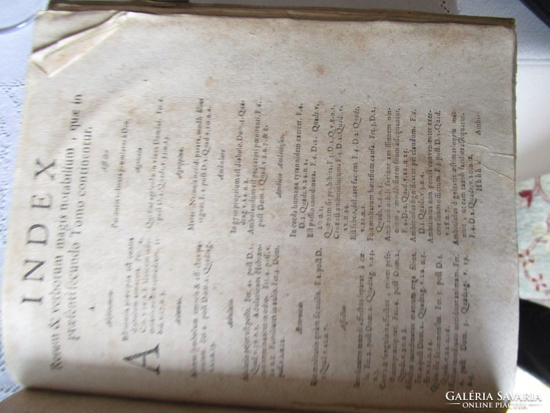 D. Joseph Mansi: Aerarium evangelicum i.-Ii. 1668 Cologne
