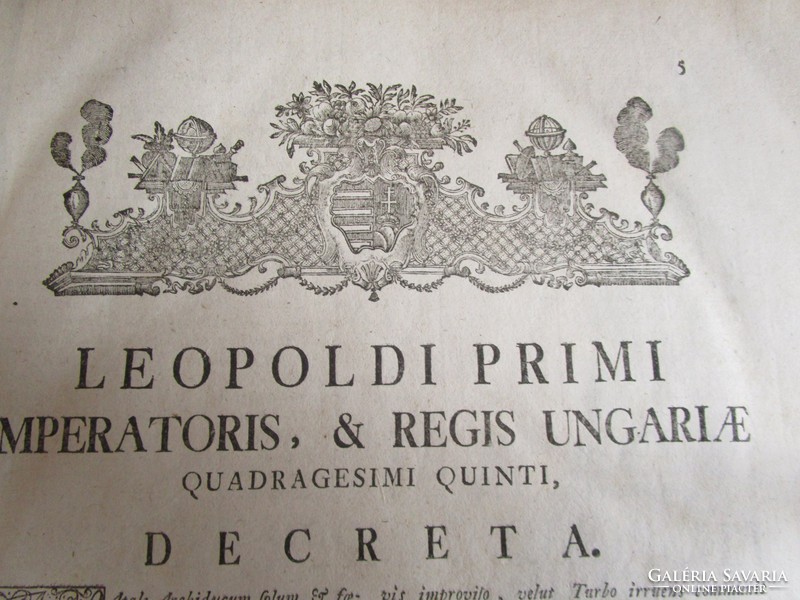 Corpus Juris Hungarici seu Decretum Generale incl. BUDA 1779