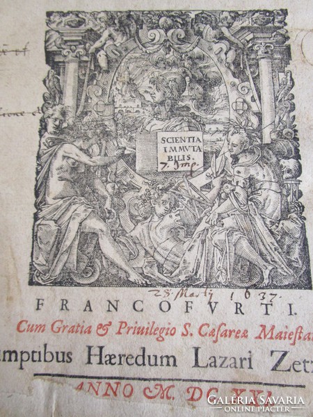 1621 Florilegii magni seu Polyantheae floribus novissimis sparsae Josephus Langius FRANKFURT  ANTIK