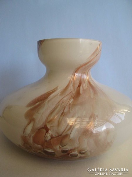 Muránoi,rétegelt váza,gyönyörű Színekkel