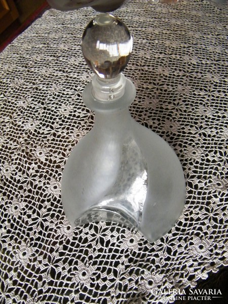 Különleges forma, italos palack 25 cm