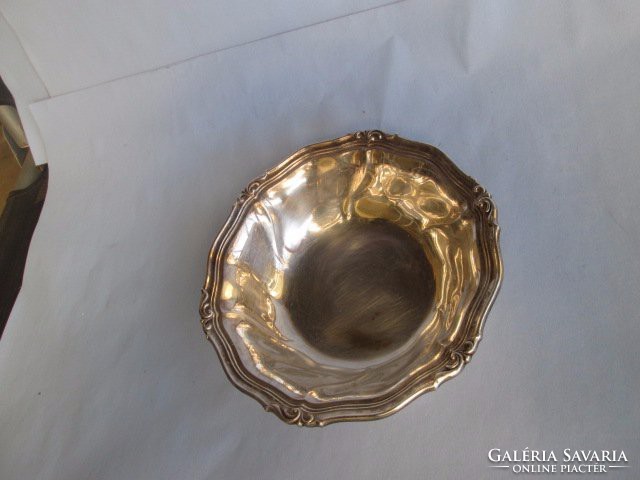 Silver plated bowl for sale. Art deco approx. 1 Liter capacity.
