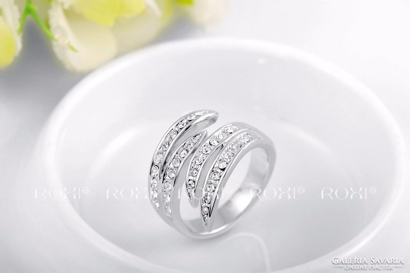 Ezüst színű ROXI gyűrű 8-as ÚJ!