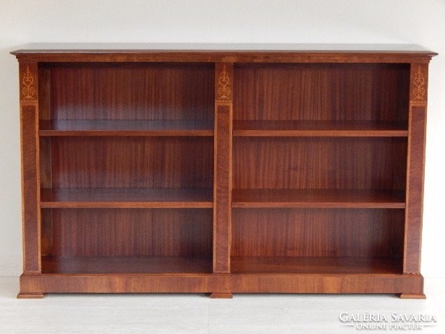 Biedermeier double bookcase [ f - 21 ]