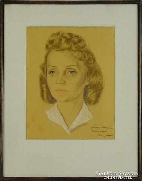 0L877 Faragó Ferenc : Női portré 1942