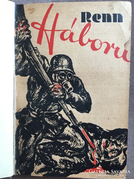 Ludwig Renn - HÁBORÚ - I. Világháborús regény.