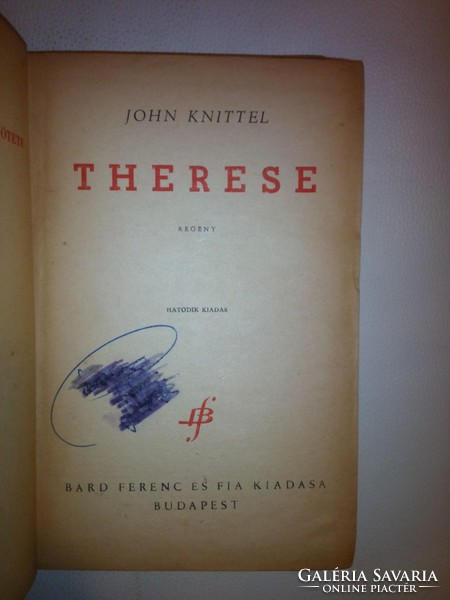 John Knittel: Therese
