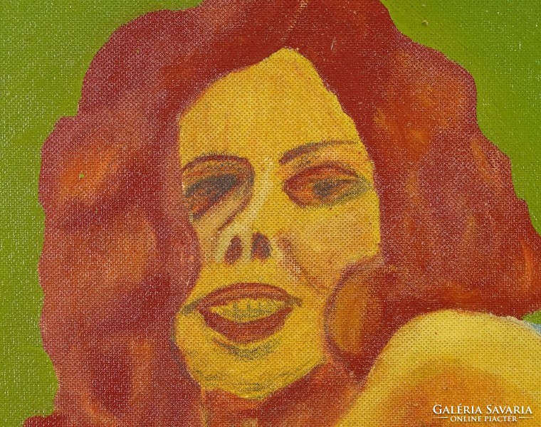 0M577 Ismeretlen festő : Női félakt
