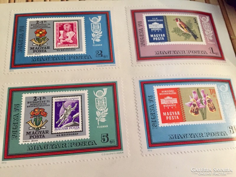 Nemzetközi bélyegkiállítás elsőnapi boríték 1973-ból