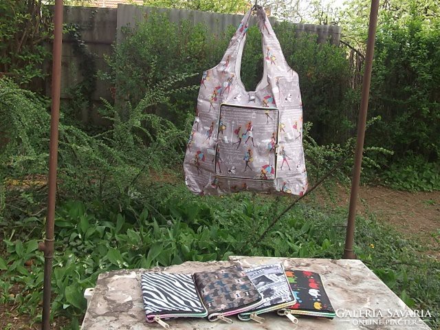 Bevásárló szatyor-táska pénztárca,neszeszer formában