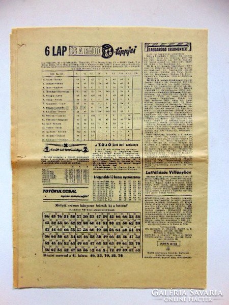 Sports betting October 19, 1975 old newspaper