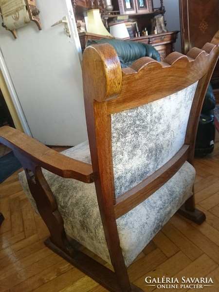 Renaissance oak armchair for sale
