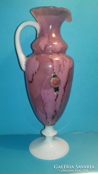 Now it's worth taking! Elegant pouring jug marked with a graceful glass carafe