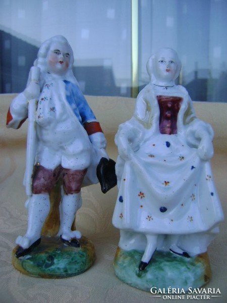 Antique original Meissen porcelain pair from 1750-1760
