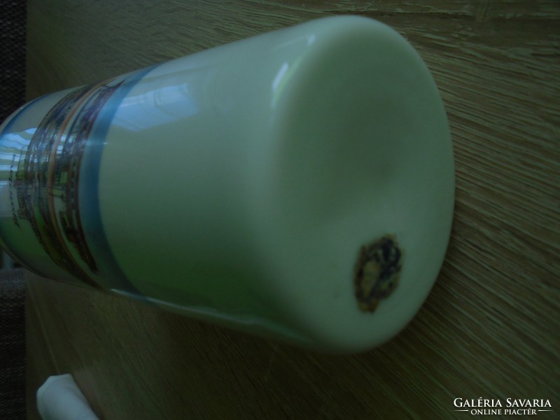 Régi tejüveg Bratislava pohár
