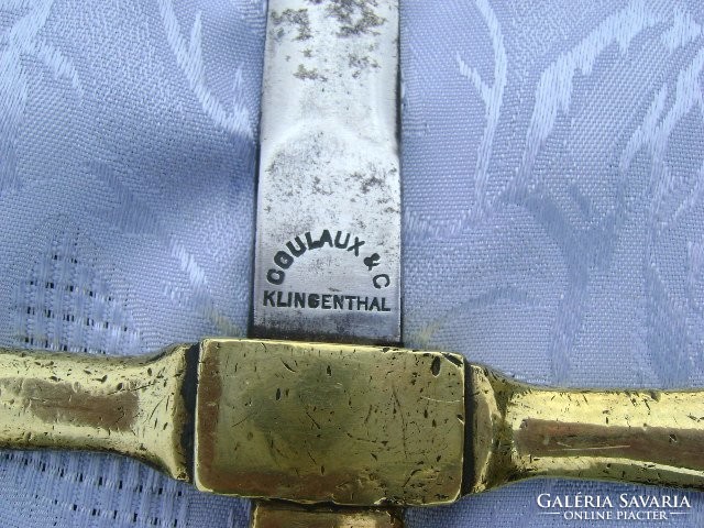 Antique klingenthal co - goulaux & c sword
