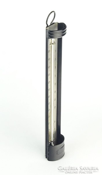 0O837 Antik ROCHESTER amerikai ezüstözött hőmérő