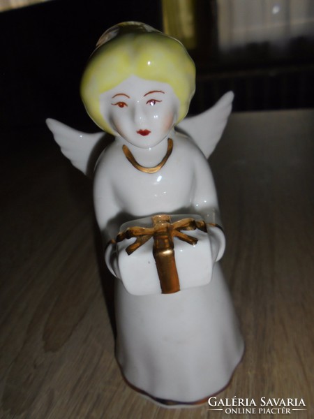 Nagyon ritka  ANITA ( Aquincumi)porcelán angyalka figura